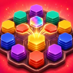 Hexa Sort: Stack & Match