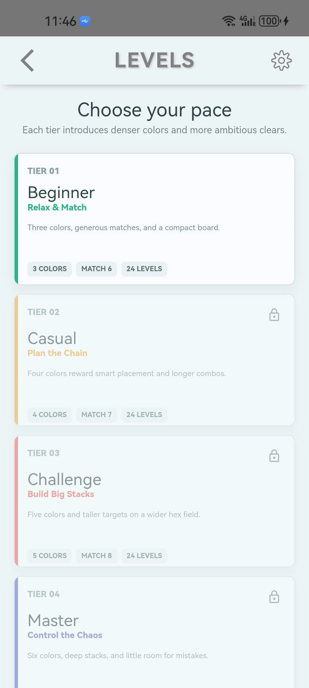 Hexa Sort: Stack & Match screenshot